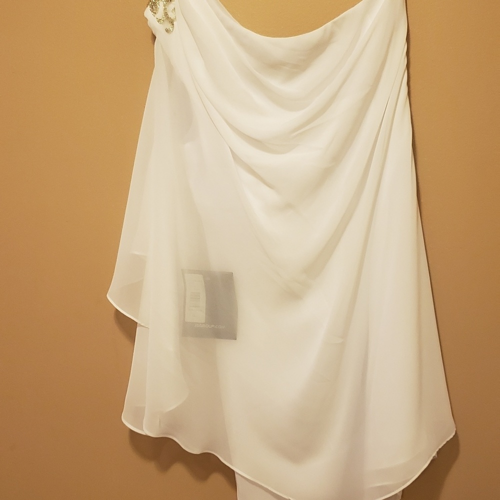 One Shoulder Evening Dress